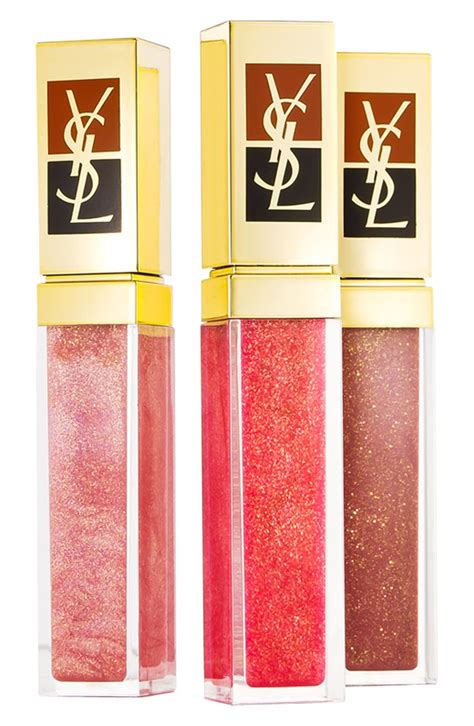 ysl lip gloss gold|ysl lip gloss price.